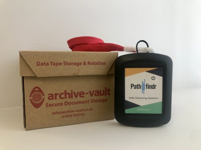 archive vault box and pathfindr device