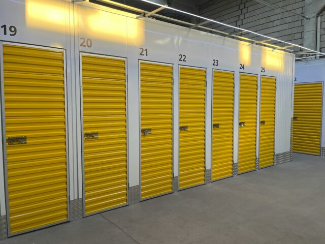 inside storage unit