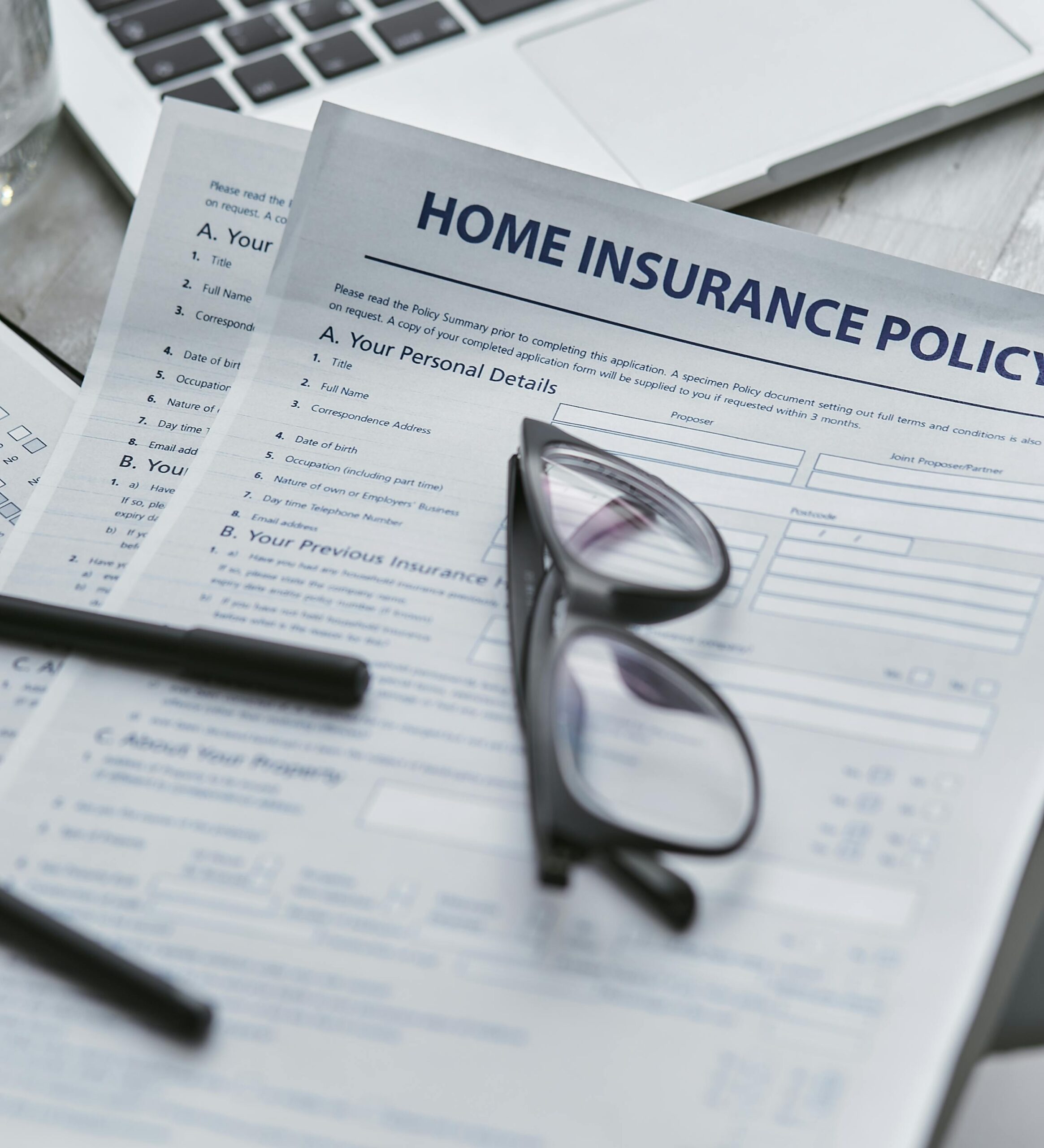 home insurance documents